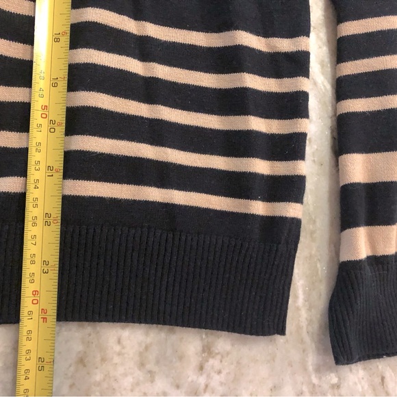 ☀️ Northern Reflections Mockneck Striped Knit Sweater Size XL - Picture 6 of 6